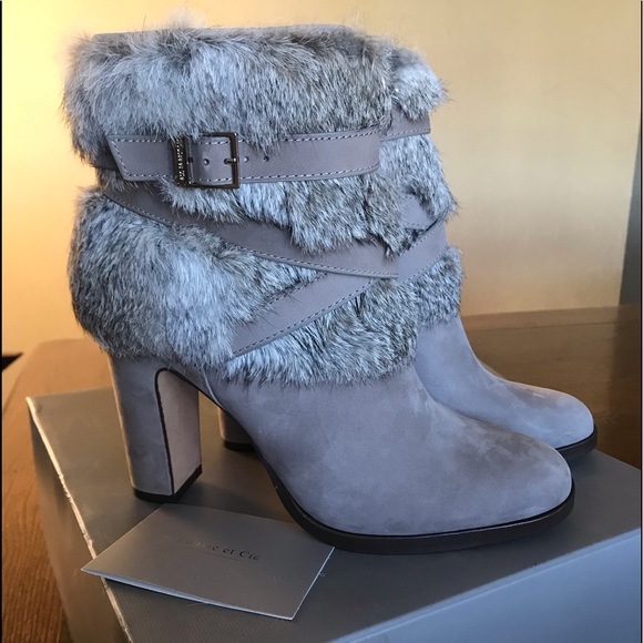 Louise et Cie Shoes - NEW Louise et Cie Fur Gray Boots